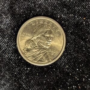 RARE Sacagewea 2000 Dollar P Coin -Die Error - Ungraded